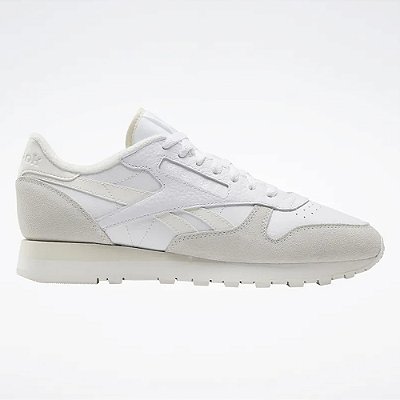 Tênis Reebok Classic Leather Masculino White/Chalk/Grey