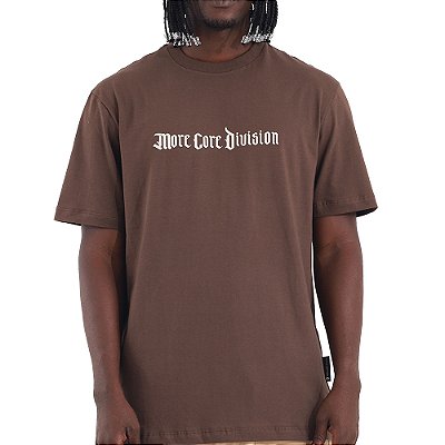 Camiseta MCD MCD Caligrafiti WT26 Masculina Marrom Ruina