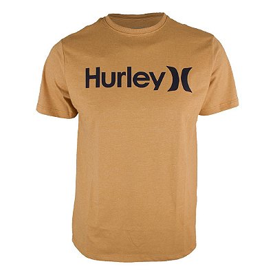 Camiseta Hurley Silk O&O Solid Caqui