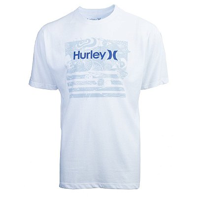 Camiseta Hurley Silk Atmosphere Branca