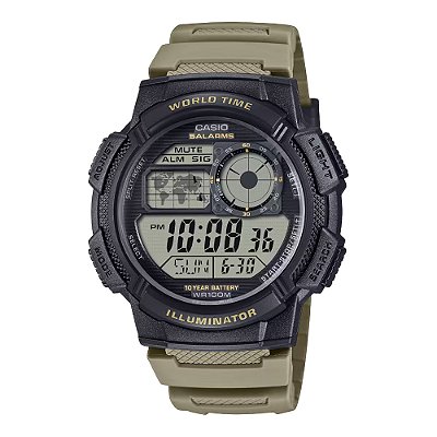 Relógio Casio Standard AE-1000W-5AVDF Verde Escuro