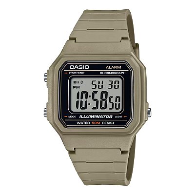 Relógio Casio Standard W-217H-5AVDF Verde