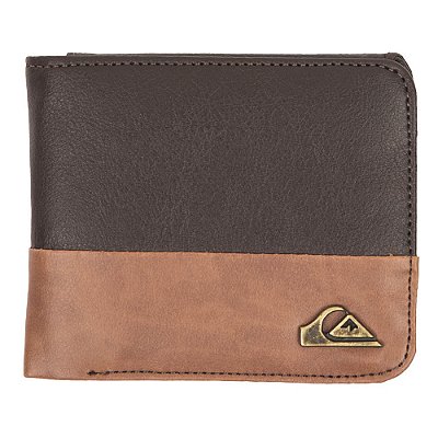 Carteira Quiksilver Fade Ocean Marrom
