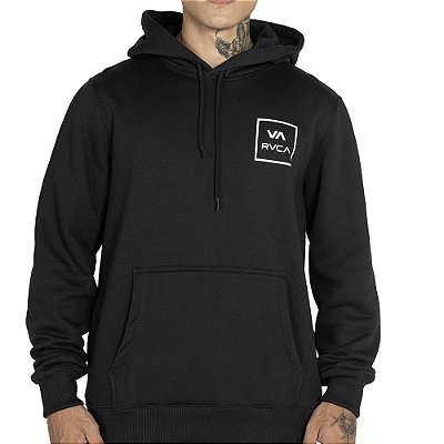 Moletom RVCA Canguru VA All The Way WT25 Masculino Preto