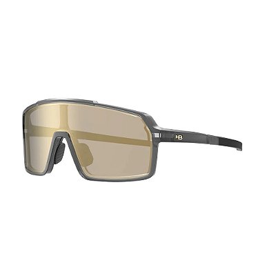 Óculos de Sol HB Grinder G Dark Bluish Gray Gold Chrome