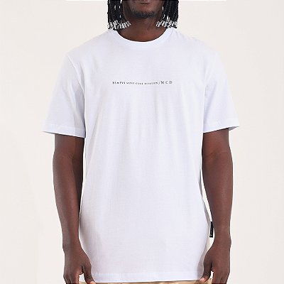 Camiseta MCD Ciclo Mãos WT26 Masculina Branco