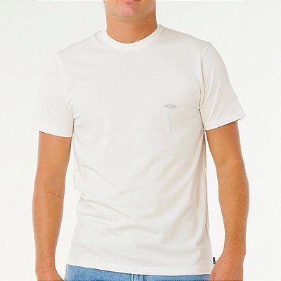 Camiseta Rip Curl Classic Surf WT26 Masculina Bone