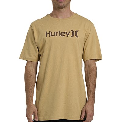 Camiseta Hurley O&O Solid WT26 Masculina Bege