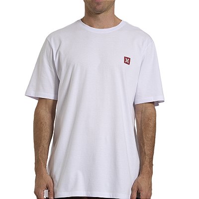 Camiseta Hurley Mini Icon Over WT26 Masculina Branco