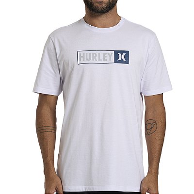 Camiseta Hurley Track WT26 Masculina Branco