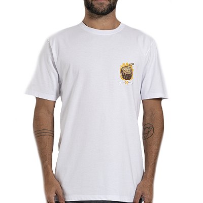 Camiseta Hurley Coconut WT26 Masculina Branco
