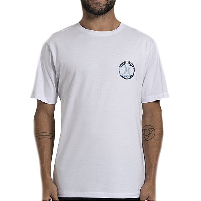 Camiseta Hurley Hands WT26 Masculina Branco