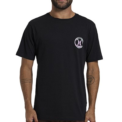 Camiseta Hurley Hands WT26 Masculina Preto