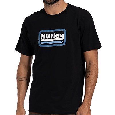 Camiseta Hurley Desert WT26 Masculina Preto
