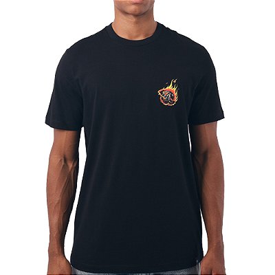 Camiseta Lost 8Ball Oversized WT26 Masculina Preto