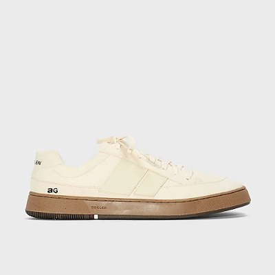 Tênis Osklen Canvas AG Sneaker Masculino Cru/Latex/Preto