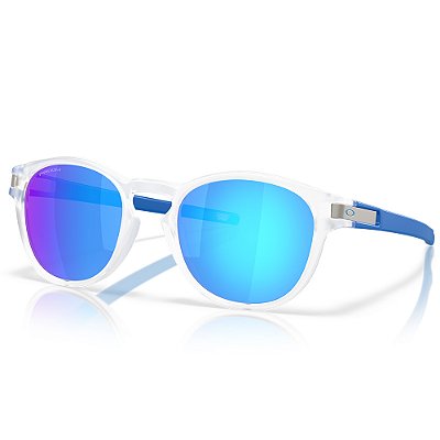 Óculos de Sol Oakley Latch Matte Clear Prizm Sapphire