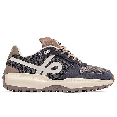 Tênis OUS Hevea Dots Masculino Cinza Chantilly Bege Esc OE