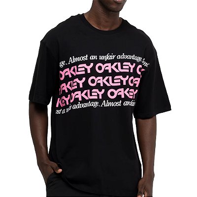 Camiseta Oakley B1B Graphic SS WT26 Masculina Jet Black