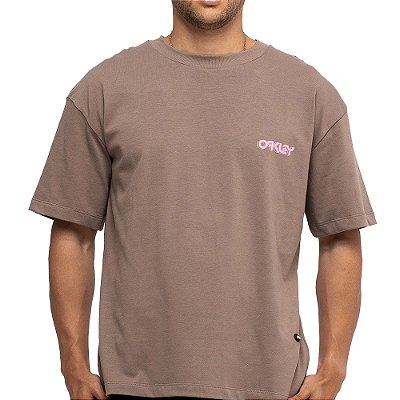 Camiseta Oakley B1B Warp Graphic SS WT26 Cocoa Brown