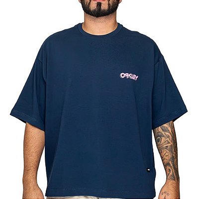 Camiseta Oakley B1B Warp Graphic SS WT26 Abyss