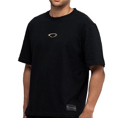 Camiseta Oakley O-Fossil Stone SS WT26 Masculina Blackout
