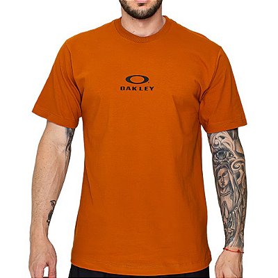 Camiseta Oakley Bark New WT26 Masculina Auburn