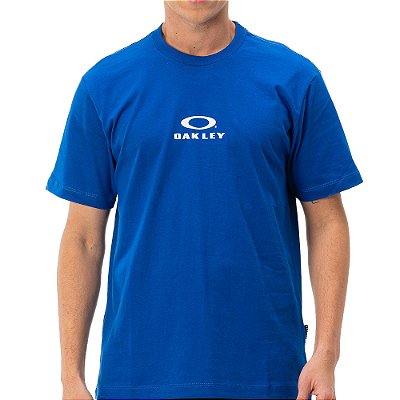 Camiseta Oakley Bark New WT26 Masculina Ethereal Blue