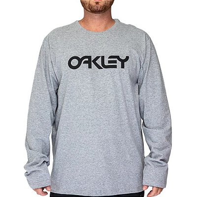 Camiseta Oakley Manga Longa Mark II LS WT26 Heather Grey