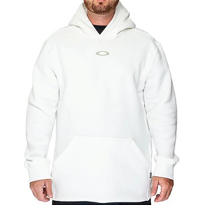 Moletom Oakley Canguru Double Ellipse WT26 Off White