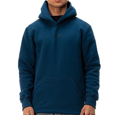 Moletom Oakley Canguru Double Ellipse WT26 Abyss