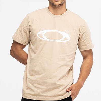 Camiseta Oakley Ellipse Dusty SS WT26 Masculina Humus