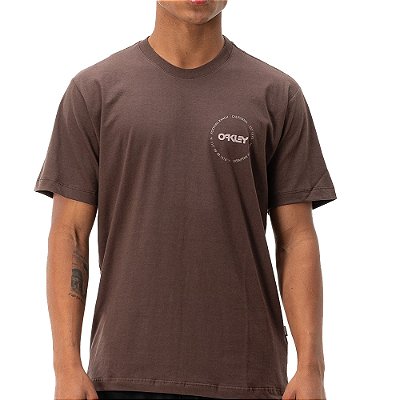 Camiseta Oakley B1B Classics SS WT26 Masculina Cocoa Brown