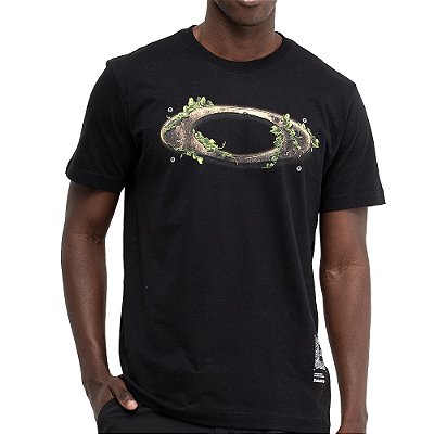 Camiseta Oakley Natureverse Rusty WT26 Masculina Blackout
