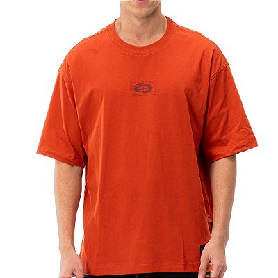 Camiseta Oakley Bunker Project SS WT26 Masculina Flame Red