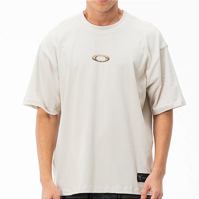 Camiseta Oakley O-Fossil Stone SS WT26 Masculina Mist