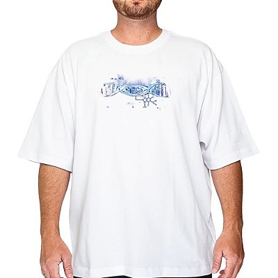 Camiseta Oakley Ellipse DNA SS WT26 Masculina White