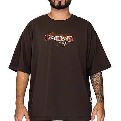 Camiseta Oakley Ellipse DNA SS WT26 Masculina Cocoa Brown