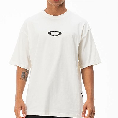 Camiseta Oakley Ellipse Fluid SS WT26 Masculina Off White
