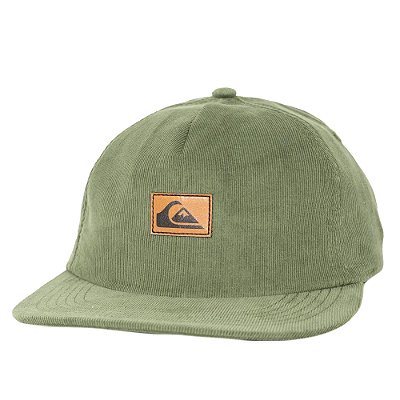 Boné Quiksilver Aba Curva Omni Heritage 2 WT26 Verde Militar