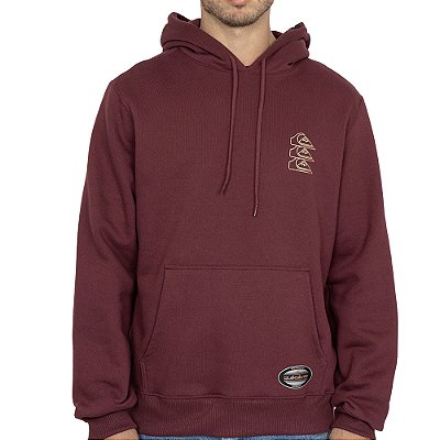 Moletom Quiksilver Canguru Soft Hologram PS WT26 Vinho