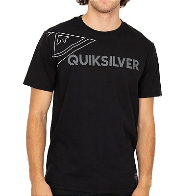 Camiseta Quiksilver Emb Side Omni WT26 Masculina Preto