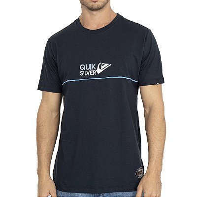 Camiseta Quiksilver Emb Omni Surf WT26 Masculina Marinho