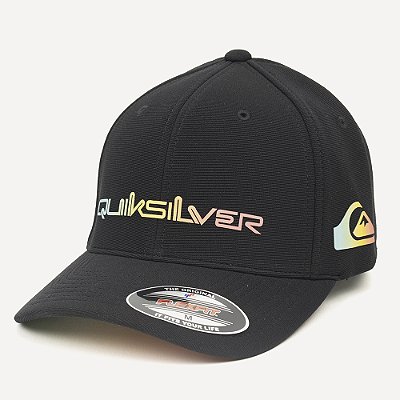 Boné Quiksilver Aba Curva Gradient Type New Wave WT26 Black