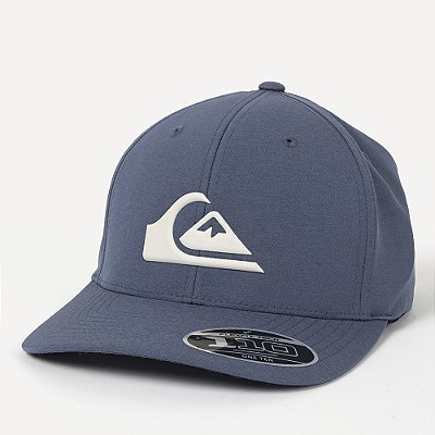 Boné Quiksilver Aba Curva Amped Up Twill WT26 Azul