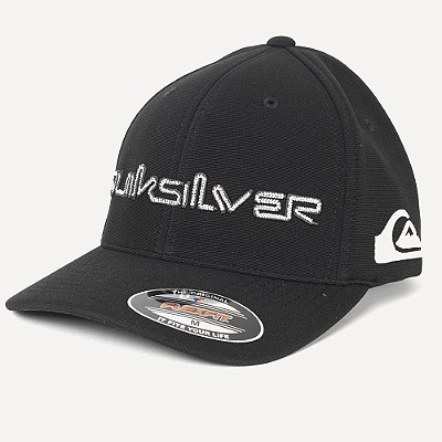 Boné Quiksilver Aba Curva Emb Chain Tribal Tag WT26 Preto