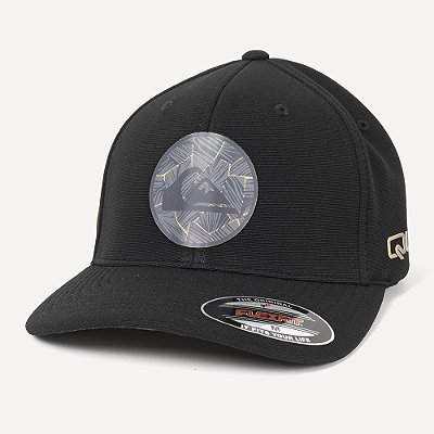 Boné Quiksilver Aba Curva Gradient Logo Natgeo WT26 Preto