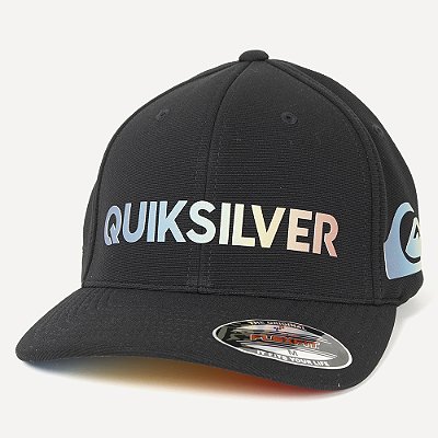 Boné Quiksilver Aba Curva Gradient Type Antique WT26 Preto