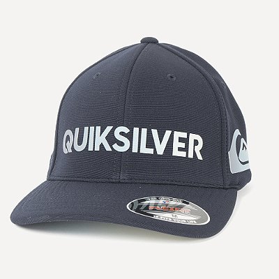 Boné Quiksilver Aba Curva Gradient Type Antique WT26 Marinho