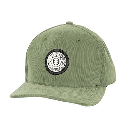 Boné Element Aba Curva Treelogo 2.0 Solid WT26 Verde Militar